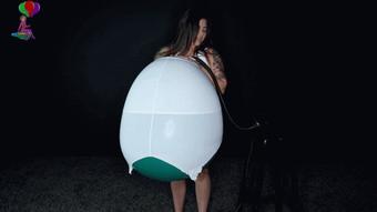 Cinthya's First Balloon Stuffing Cam 1