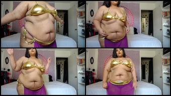 Bbwbreanna Bbw Big Belly Dancing