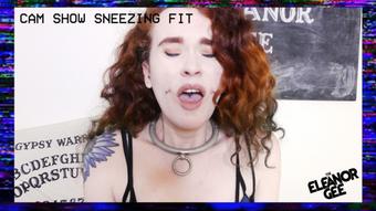 Cam Show Sneezing Fit