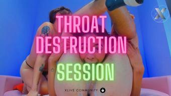 ripping bitches throats