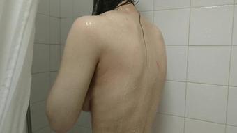 walking in on Rosie showering
