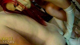 Double Domme Ass Destruction With Pasta