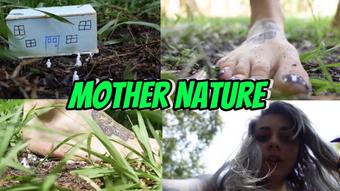 Mia Hope in Mother Nature - Giantess Feet Crush SFX