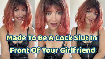 Made To Be A Cock Slut In Front Of Your Girlfriend - July 31, 2024