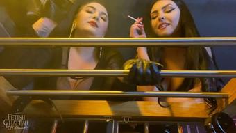 Double human ashtray and Spittoon POV - July 25, 2022