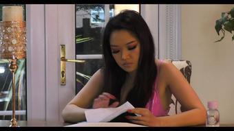 DADDY CAUGHT LOUISE IN OFFICE