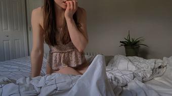 Hazel Simone Horny Daughter Uses Daddys Morning Wood