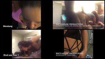 Diamond Takes On Jovan And Ray Black In A Threesome