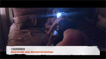 Azgigolo Blonde Hotwife Takes Me In