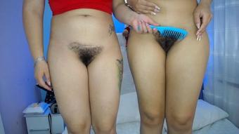 Miaisabella3 Hairy Pussy Brush