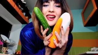Tasty sex salad for my slave