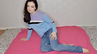 Jeans and panty joi wetting peeing - May 28, 2021