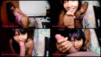 Heather Deep Gets Throatpie Creamthroat While Webcamimg
