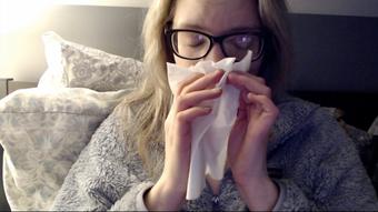 Honking in Bed with a Stuffed Nose