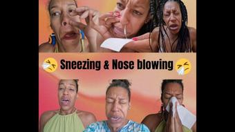 Sneezing and nose blowing - August 26, 2024
