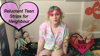 Reluctant Teen Strips for Neighbour - Sep 12, 2020