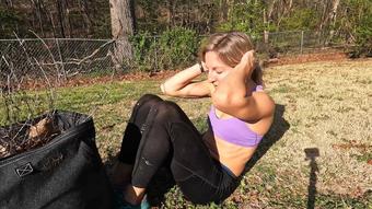 Lora Cross Pushup and Situp Challenge - June 14, 2023