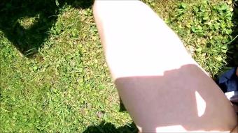 Open Countryside Risky Fuck & Blowjob