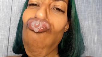 Drooly lip sniff - March 30, 2021