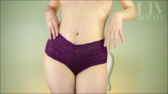 Joi Striptease Game With Hairy Brunette Red Light Green Light