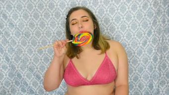 Dirtybirdyy Licking A Big Lollipop