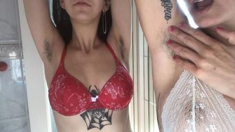 Armpit Fetish with my  real sister  18