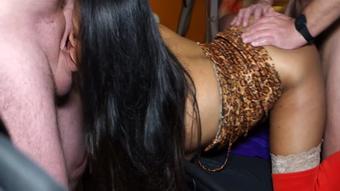 Nice Gangbang and cum for me
