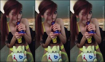 Hot Anime Girl Trains Throat For Stuffie
