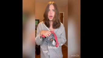 caught smelling mommy's underwear - October 11, 2022