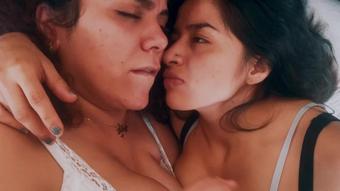 Lesbian Kiss With Cum
