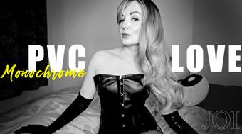 Monochrome PVC Dreams JOI - January 20, 2025