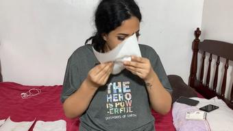 Blowing my nose - November 03, 2021