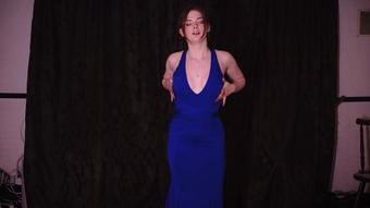 Posh British Exotic Dancer Burlesque BTS