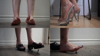 Second Giantess Squashing Compilation - August 04, 2023