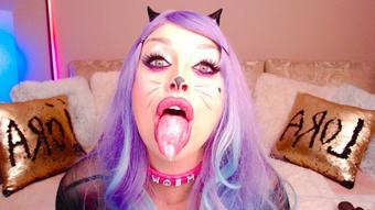 Cosplay AHEGAO Kitten EXTRIME GAG - June 29, 2023
