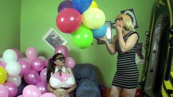 Mom /Daughter Balloons Massacre HD - May 29, 2018