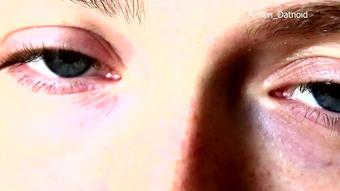 Blue Eye Of The Warrior Goddess