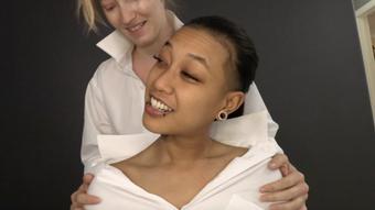 Orias & Remy Sensual Shirt Collar Poppin