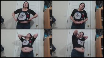 Booty4U Wiping My Sweaty Face