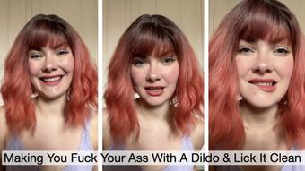 Making You Fuck Your Ass With A Dildo & Lick It Clean - April 25, 2024