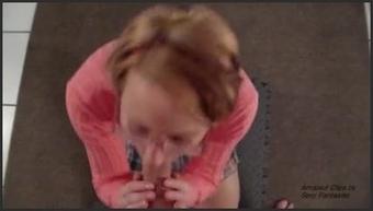 Brittany Lynn Slut Librarian Gives Pov Blowjob Takes Facial To Shut You Up