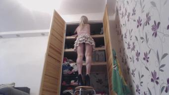 Lilcharlotte Cleaning Out My Cupboard Manyvids