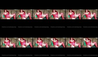 Nathaliepresley 17 05 2022 2458122635 Felt So Sexy In This Red Lingerie 3