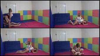 Ashleyrider   Ashley And Axa Wrestle And Stink Face   Manyvids