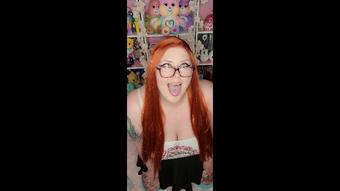 Nerdy Ginger Drooling wet Ahegao - March 16, 2022
