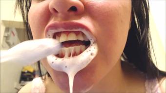 Messy Teeth Brushing