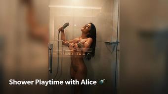 Shower Playtime w/ Alice