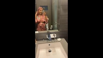 Catching Candy masturbating over me