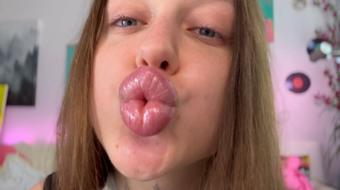 BUNCH OF KISSES WITH GLOSSY LIPSTICK - August 04, 2023