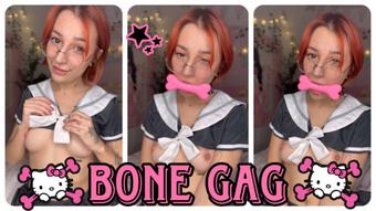 TABOO PETPLAY CUM WITH BONE GAG